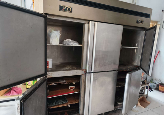 济南市地区处理火烧炉、六开门冰箱、蒸汽豆浆炉、油炸炉等