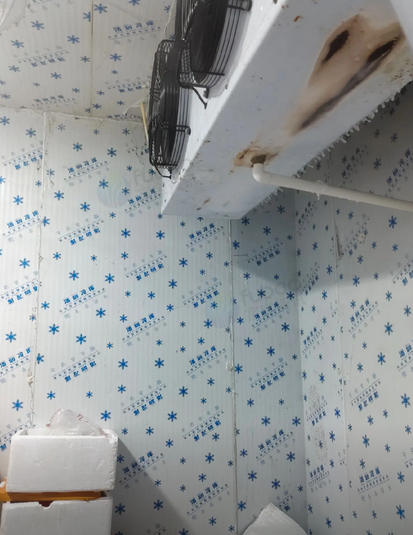 百色市地区超市处理5P机组、9.24平米冻库