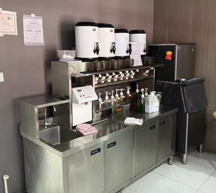 呼伦贝尔市地区处理奶茶店设备全套