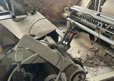 温州地区处理分纸机，卷管机，切管机，打包机整条生产线