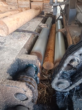 柳州市地区处理整条刨板流水线机器