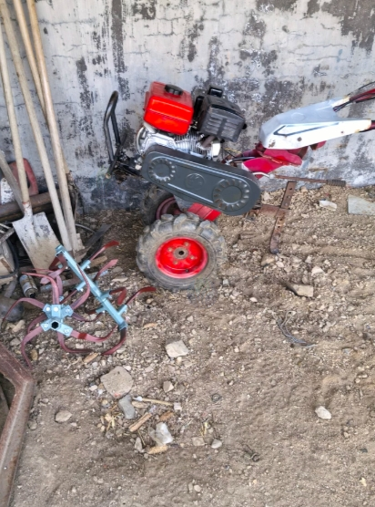 日照市地区处理自家用立盈170F微耕机一套