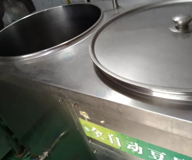 日照市地区处理3相电130双联磨全自动豆腐机、和气泵压豆腐机