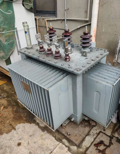 金华地区处理2台S13-10kv油浸式变压器
