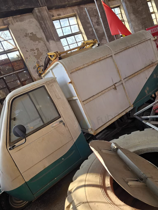 威海市地区处理电动三轮挂桶垃圾车