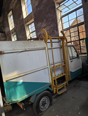 威海市地区处理电动三轮挂桶垃圾车