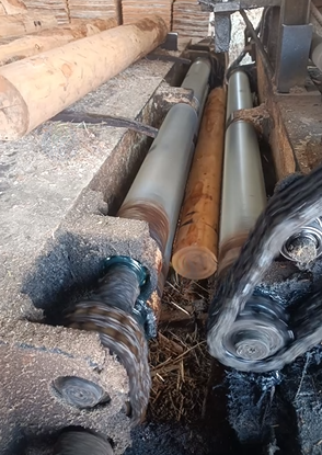 柳州市地区处理整条刨板流水线机器