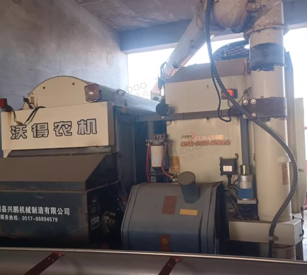 泰安市地区个人处理沃得锐龙DR50EII履带式联合收割机