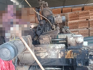 柳州市地区处理整条刨板流水线机器