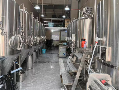 漳州市地区处理精酿鲜啤啤酒设备一拖九550升