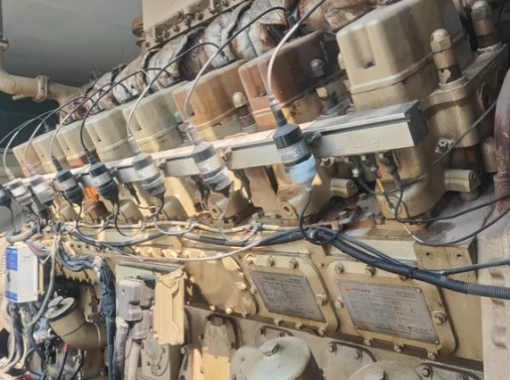 青岛市地区处理济柴16v1000kw沼气发电机组