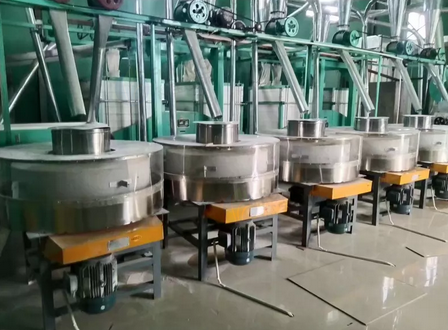 衡水市地区处理大型石磨面粉生产线设备