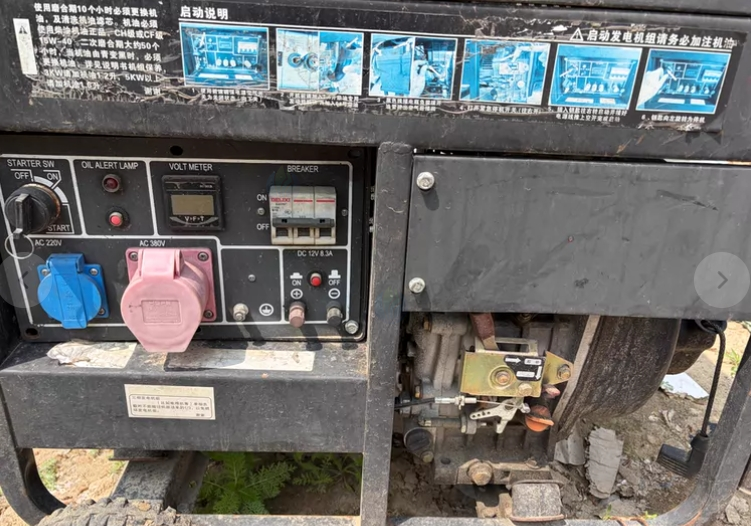 青岛市地区处理闲置战隆柴油发电机