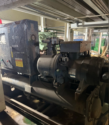 台州市地区工厂处理50P冷水机组