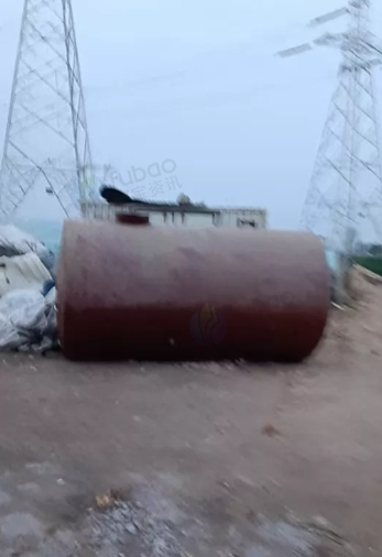 青岛市地区处理油罐容量约9635升