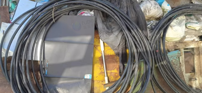 黑河市地区处理两种电缆3×16，1×103×25，1×16