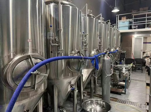 漳州市地区处理精酿鲜啤啤酒设备一拖九550升