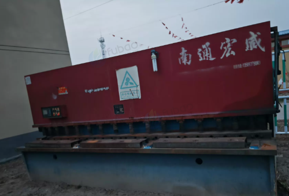 潍坊市地区工厂处理QC12Y16*4000南通宏威液压摆式剪板机