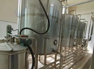 榆林市地区处理杏仁露生产线设备