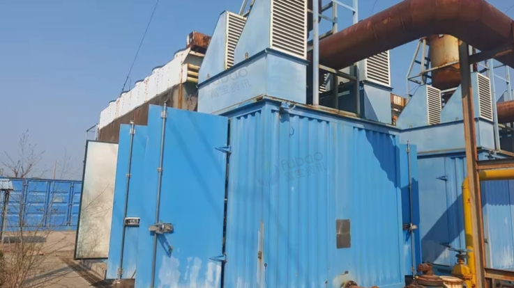 青岛市地区处理济柴16v1000kw沼气发电机组