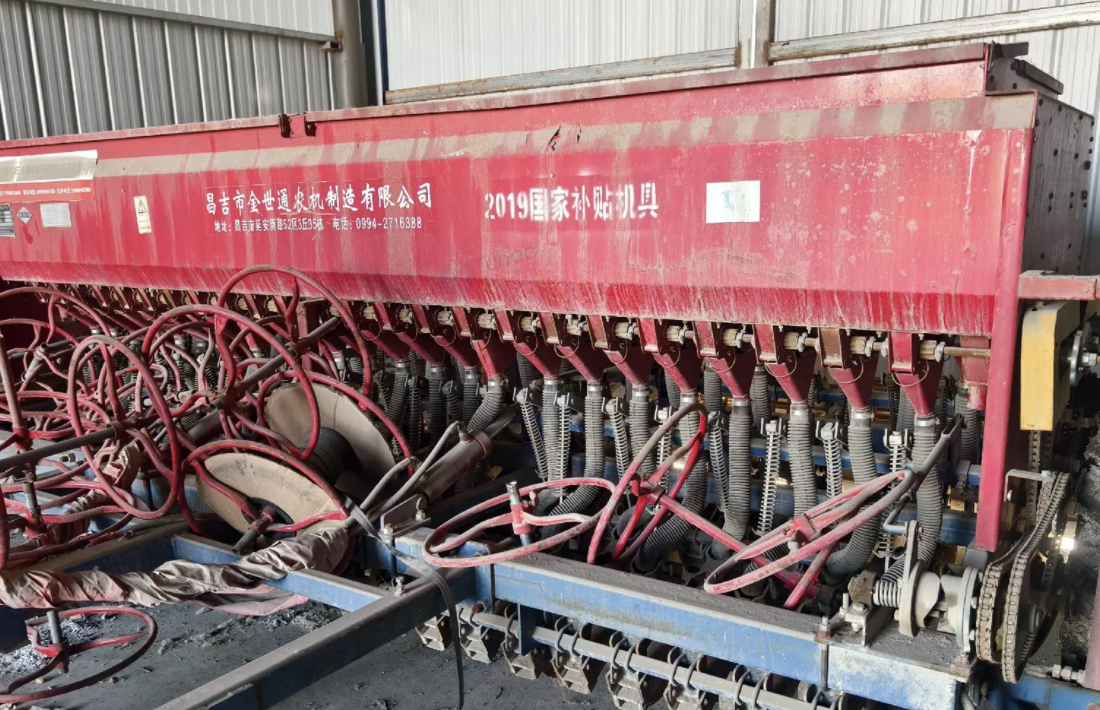 石河子市地区处理3.6米小麦播种机