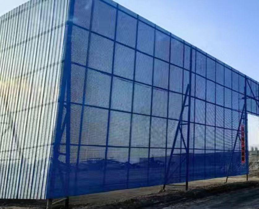 包头市地区处理6000平金属防风抑尘网