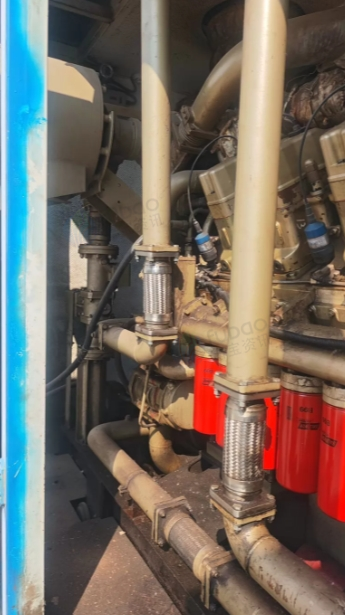 青岛市地区处理济柴16v1000kw沼气发电机组