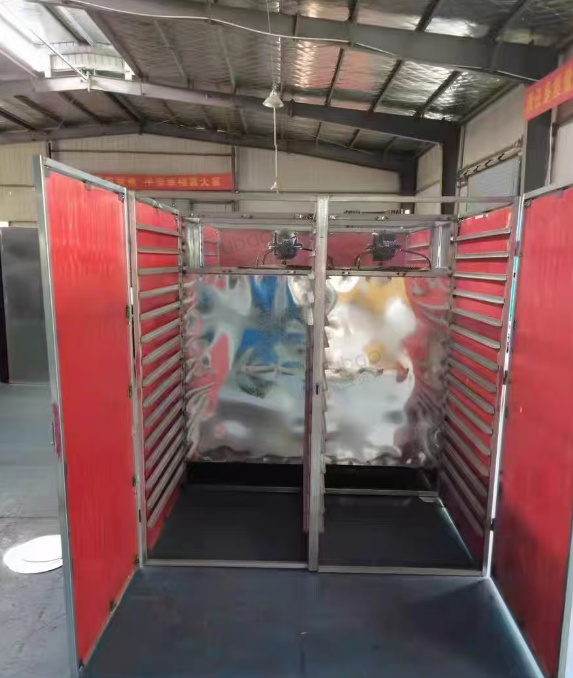 益阳市地区工厂处理60格双风机柴煤两用烘干机