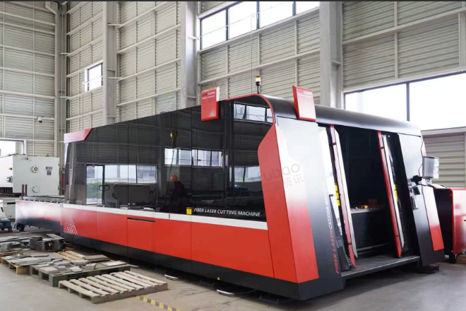 苏州市地区工厂处理深圳迪能D-WIN2040FCCBD6600W光纤激光切割机