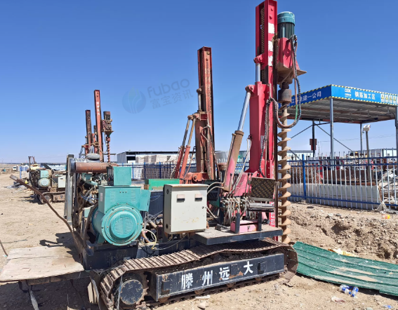 海南藏族自治州地区工厂处理光伏引孔机4台