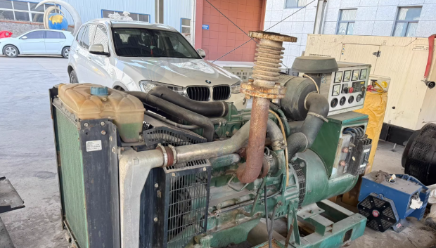 盐城市地区工厂处理80KW沃尔沃马拉松发电机组