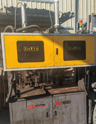 潮州市地区五金厂处理星源调料缸切卷专用机