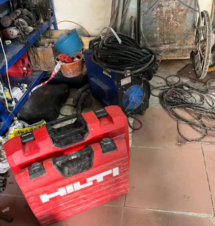 中山市地区处理电焊机、空压机、吊机、沙浆机、脚手架、电动斗车等