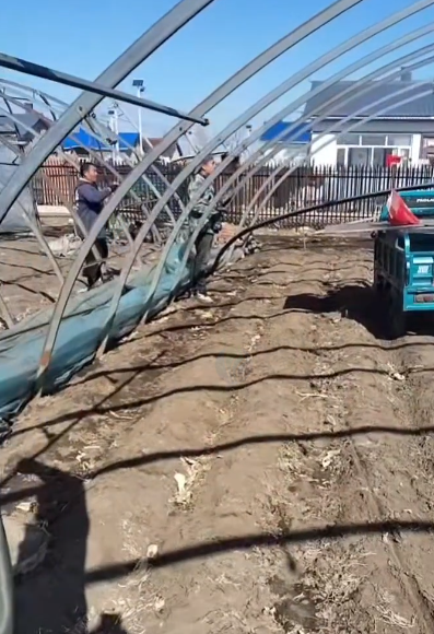 哈尔滨地区处理大棚钢管骨架