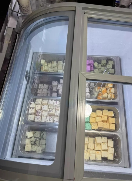 宜宾市地区处理厚切炒酸奶展示柜