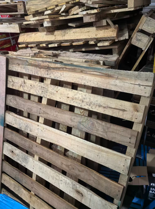 桂林市地区处理1批木头托盘