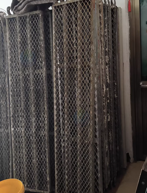 威海市地区处理1批脚手架