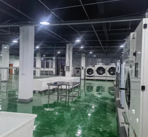 成都市地区处理960平洗衣工厂、全套全新绿洲设备