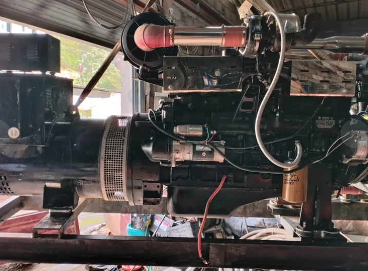 巴中市地区处理100kW发电机组