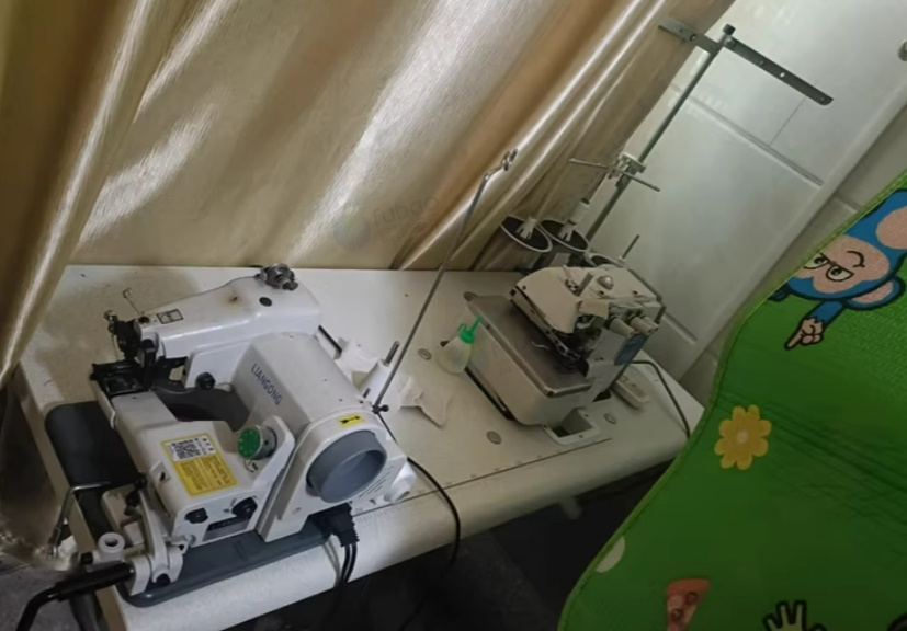 新余市地区处理两台袜机、全自动松凡圆弧锁边机、蒸汽机等