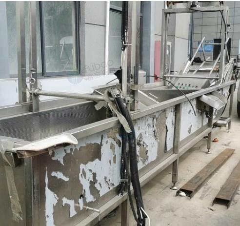 无锡地区工厂处理大型氮气锁鲜机1台、解冻清洗设备一套、鸭脖切断机1台