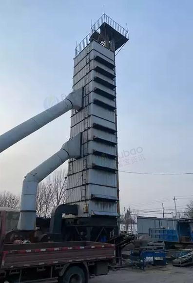 保定地区个人处理120吨粮食烘干塔