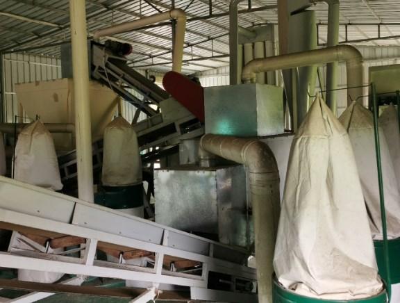 定安地区工厂处理饲料生产线全套