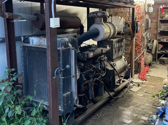 南通地区工厂处理120KW发电机组