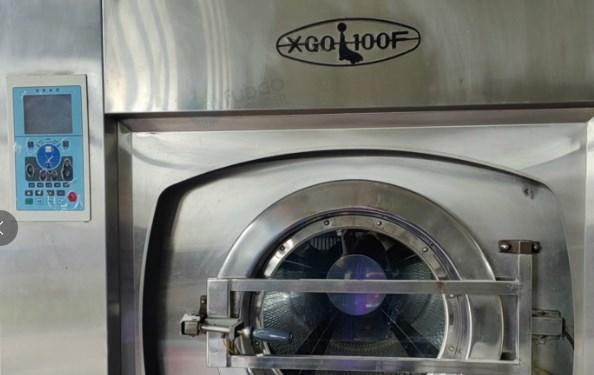 宿迁地区工厂处理水洗机2台、烘干机3台、烫平机1台、折叠机1台