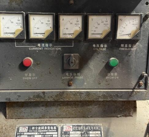南通地区工厂处理120KW发电机组