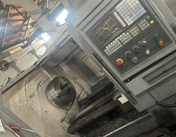 无锡市地区工厂处理6186*2米佳华数控车床