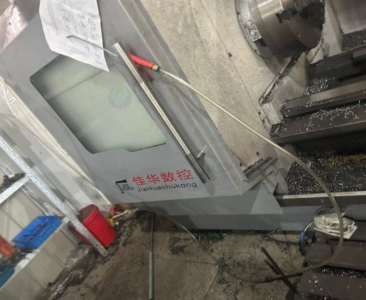 无锡市地区工厂处理6186*2米佳华数控车床