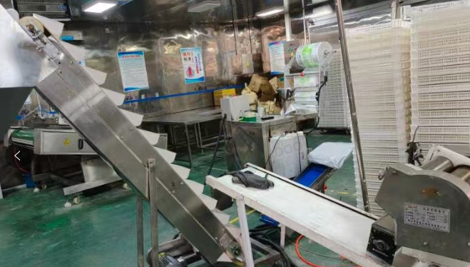 盐城地区工厂处理面条生产线